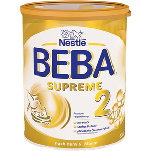 半水解！Nestle 雀巢 BEBA至尊版 SUPREME  超高端嬰幼兒奶粉2段 6個月以上 800g