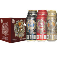 STEAM BREW 精釀啤酒組合（IPA*2+紅啤*2+黑啤*2) 500ml*6聽