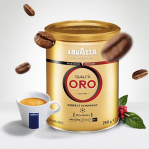 Lavazza 樂維薩 QUALITA ORO 金標(biāo)咖啡粉 250g/罐裝 到手￥35.36