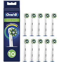 Oral-B欧乐B crossaction CleanMaximiser10支牙刷替换头 到手价￥187.08