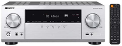 Pioneer 先锋 VSX-934 7.2声道网络AV接收机(7x160W，杜比全景声，DTS:X，杜比全景声高度虚拟器，Sonos，Zone 2，AirPlay 2，蓝牙，USB)，银色