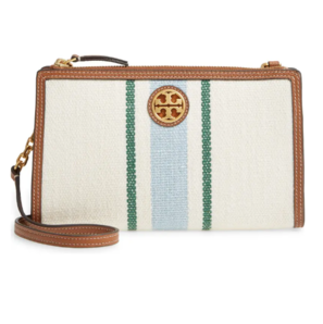 Tory Burch 湯麗柏琦 Carson Striped 女士鏈條斜挎包