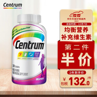 Centrum 善存 女士復合維生素 美版 200粒