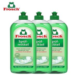 Frosch 菲洛施 天然檸檬濃縮洗潔精750mL*3瓶