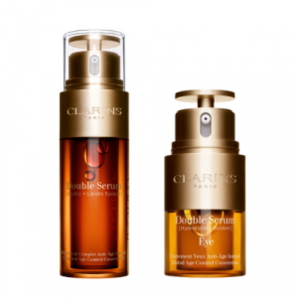 Clarins 嬌韻詩(shī) 黃金雙萃煥活眼霜精華兩件套