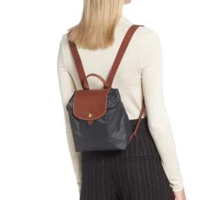 LONGCHAMP瓏驤 Mini Le Pliage Canvas 迷你雙肩包