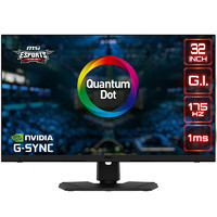 MSI 微星 Optix MPG321QRF-QD 32英寸IPS显示器(2560x1440、1ms、175Hz)