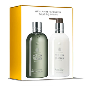 Molton Brown 摩頓布朗 天竺葵沐浴露身體乳套裝 2x300ml