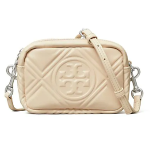 Tory Burch Perry Bombe 女士雙拉鏈mini相機包 