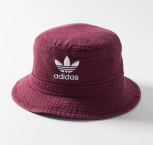 adidas Originals三葉草 Soft Denim Bucket Hat漁夫帽