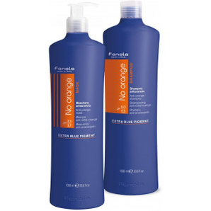 FANOLA 法諾拉 去橙抗橙漂染護(hù)色洗發(fā)水1000ml+發(fā)膜1000ml