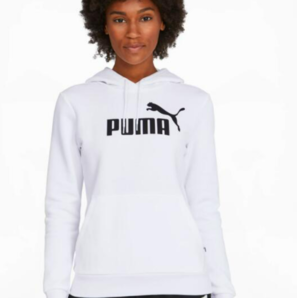 PUMA 彪馬 女士小logo連帽衛(wèi)衣