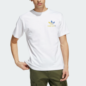 現(xiàn)貨L碼！Adidas 阿迪達(dá)斯 Originals 城市三葉草男士短袖T恤