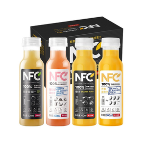 农夫山泉 100%NFC橙汁橙汁芒果汁 300ml*24瓶