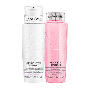 Lancome 蘭蔻 清瀅柔膚卸妝乳爽膚水粉水套裝