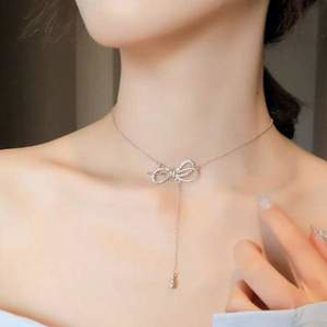 Swarovski 施华洛世奇 LIFELONG BOW 链坠蝴蝶结项链 5447082