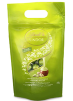 降价！Lindt瑞士莲软心开心果巧克力球1kg80颗凑单到手约￥151.08