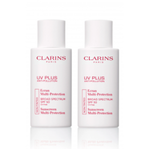 Clarins 娇韵诗 轻透防晒乳套装自然色SPF50 2x50ml