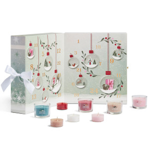 Yankee Candle 揚(yáng)基 天然香薰蠟燭雪球仙境日歷24件套裝  (12 x 37g & 12 x 9.8g)