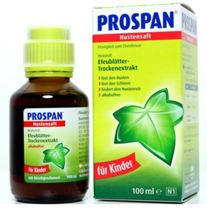 Prospan 小綠葉 常春藤嬰幼兒糖漿100ml 緩解咳嗽祛干痰