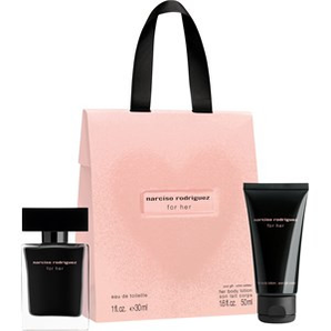 好價(jià)！Narciso Rodriguez 納西素 她的同名女士香水禮盒套裝 （香水30ml+身體乳50ml）