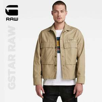 G-Star Raw Pocketony Service 中性工裝大口袋外套式襯衫D21067