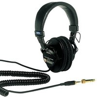 SONY 索尼 MDR-7506 耳罩式頭戴式降噪有線耳機 黑色