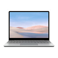 Microsoft 微軟 Surface Laptop Go 十代酷睿版 12.4英寸 輕薄本 亮鉑金 (酷睿i5-1035G1、核芯顯卡、4GB、64GB SSD、1536*1024、LED、60Hz、1ZO-00017)
