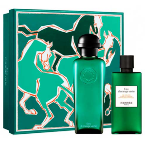 Hermes 愛馬仕 橘綠之泉香氛護理套裝（古龍水Cologne 100ml+沐浴露80ml）