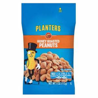 Planters美国绅士蜜焗淡盐味烤花生113g*12袋