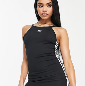 Adidas Originals body-conscious 吊帶裙