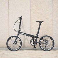 HIMO 碳纤维折叠自行车 C6  碳纤黑 1辆/箱
