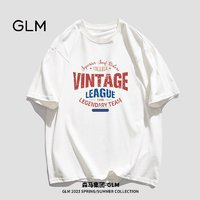 GLM 美式复古T恤