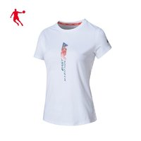 QIAODAN 乔丹 女子运动短袖T恤 BHS22201215