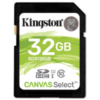 Kingston 金士顿 CANVAS Select SD存储卡 32GB