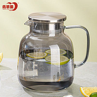 青蘋果 玻璃冷水壺煙灰色 1.8L