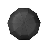 京東京造 10骨三折雨傘 黑色