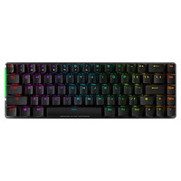 ASUS 華碩 ROG系列 魔導士 雙模無線機械鍵盤 68鍵 NX山楂紅軸 RGB