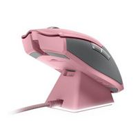 RAZER 雷蛇 毒蝰終極版 含充電底座 無線雙模鼠標 粉晶