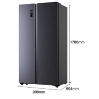 Hisense 海信 BCD-611WFK1DPQ 611升 對開門冰箱