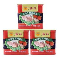 MALING 梅林 優品午餐肉罐頭 340g*3罐