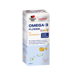 Doppelherz雙心 Omega-3-維生素營養(yǎng)補(bǔ)充口服液  250ml