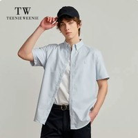 TEENIE WEENIE 男士刺繡短袖襯衣 TNYW222401Es