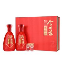 今世緣 典藏10 42%vol 濃香型白酒 500ml*2瓶  禮盒裝