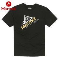 Marmot 土拨鼠 男款运动短袖T恤 E23027