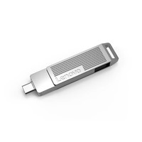 Lenovo 联想 SX5 Pro USB3.2 固态U盘 512GB Type-C/USB-A双口 银色