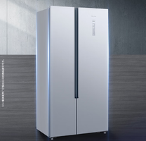 PLUS会员！SIEMENS 西门子 BCD-500W(KX50NA41TI) 风冷对开门冰箱 500L 银色