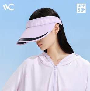 即刻凉感！VVC 冰岛系列 女士防晒遮阳帽 VTM22010