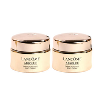 国内1550元！Lancôme 兰蔻 新菁纯臻颜面霜小样15mL*2瓶 轻盈版  