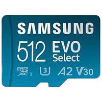 SAMSUNG 三星 EVO Select 512GB microSD存儲卡